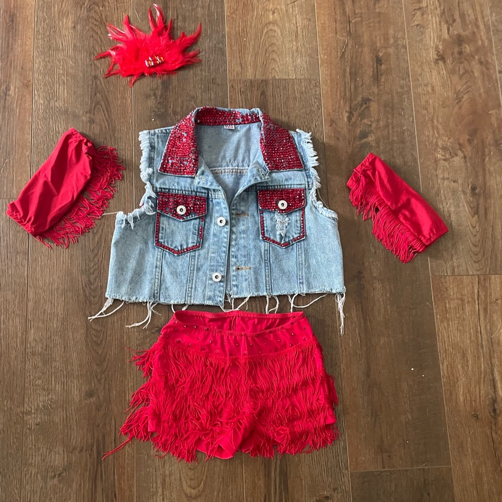 Sassy dance costume custom created